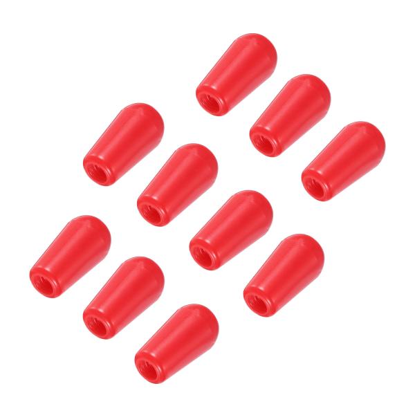 uxcell 10個セット ギター3ウェイピックアップスイッチチップ M3.5 プラスチック トグル...