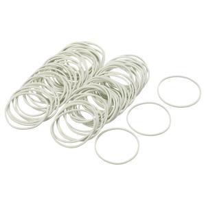uxcell 100個入りのゴムバンド 伸縮性の...の商品画像