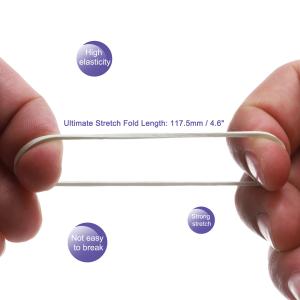 uxcell 100個入りのゴムバンド 伸縮性...の詳細画像4