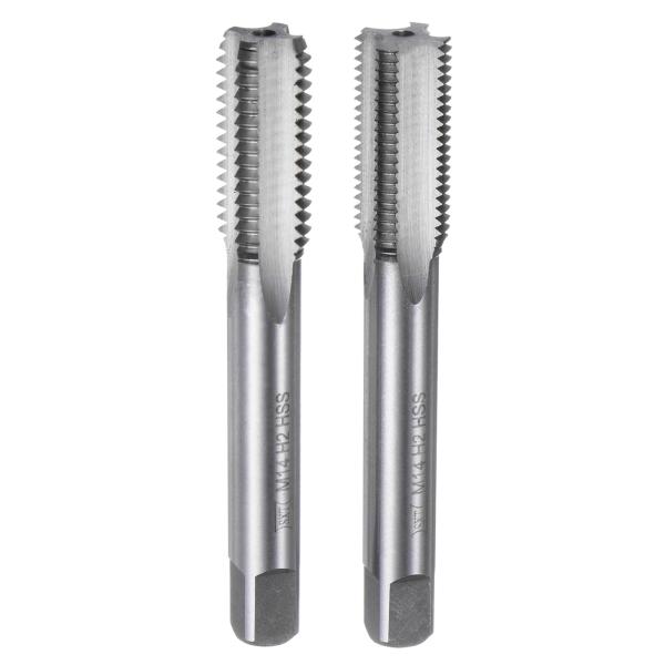 uxcell メトリックハンドタップセット2個 M16 x 2 テーパー/プラグスレッドタップ 高速...