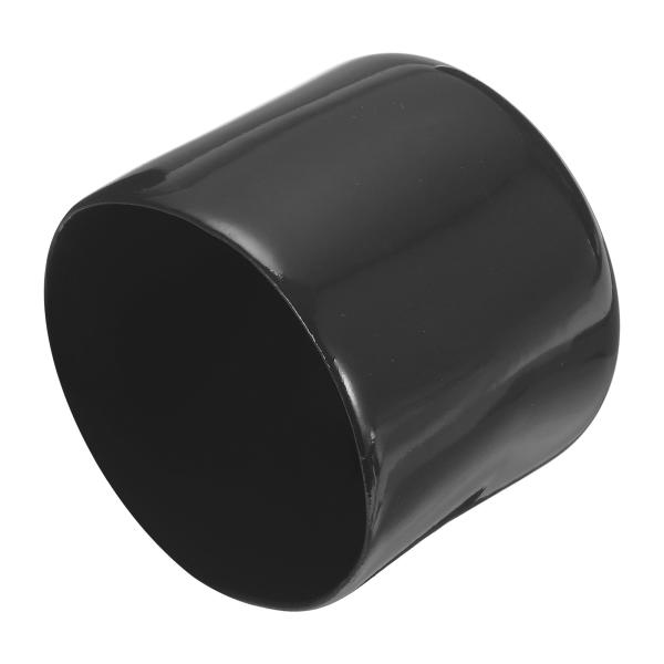 uxcell 4個入り ゴム製エンドキャップ 51mm 内径 ビニール製 ラウンドエンドキャップ カ...