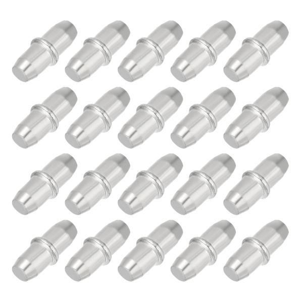 PATIKIL 棚サポートピン 0.2x0.59" 20個 シャンファー付き 棚ホルダーピン 戸棚 ...