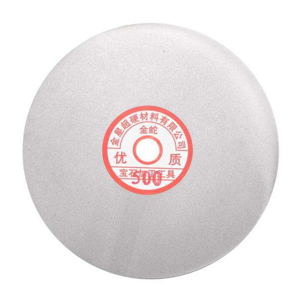 uxcell ダイヤモンド研磨研削ディスク 6"（150mm） グリット500 5/8"アーバーホー...