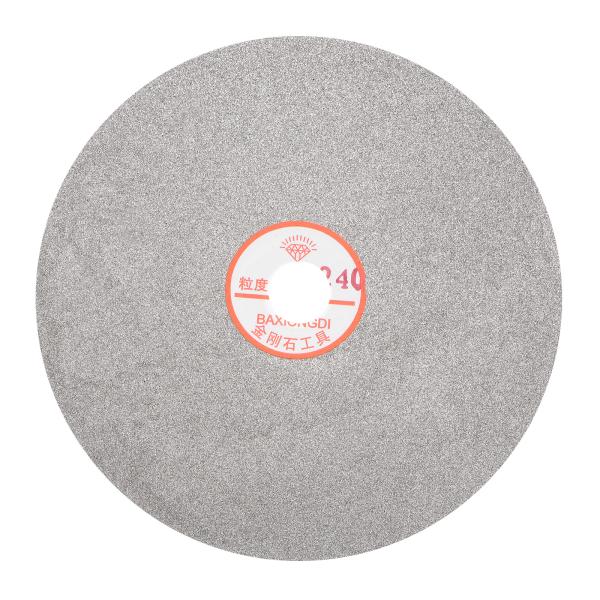 uxcell ダイヤモンド研磨研削ディスク 8"（200mm） グリット240 1"アーバーホール ...