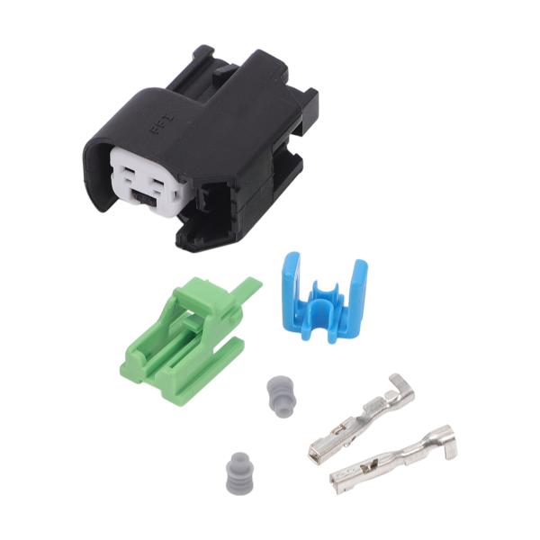 A ABSOPRO 2ピン燃料噴射装置コネクタ1.5mmシリーズ電子メスワイヤーハーネスプラグ EV...