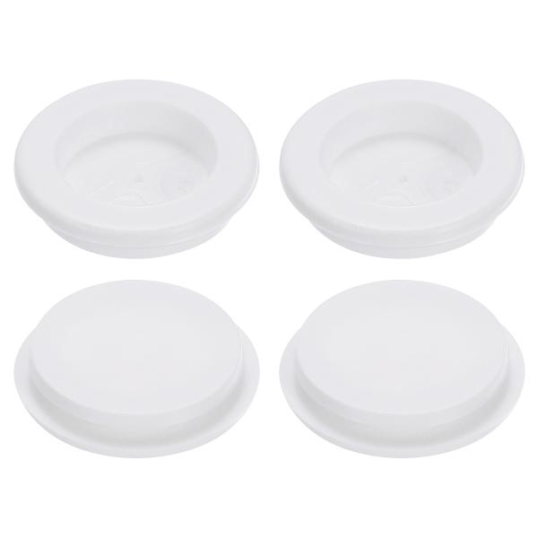 uxcell 24個入りゴム製グロメット 1インチ（25mm）ドリル穴 3/4インチ（21mm）ID...