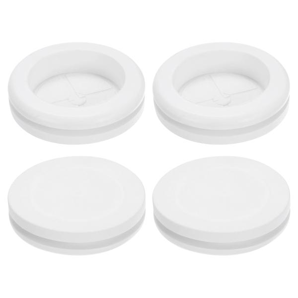 uxcell 6個入りゴムグロメット 2インチ（50mm）ドリル穴 1-3/4インチ（42mm）ID...