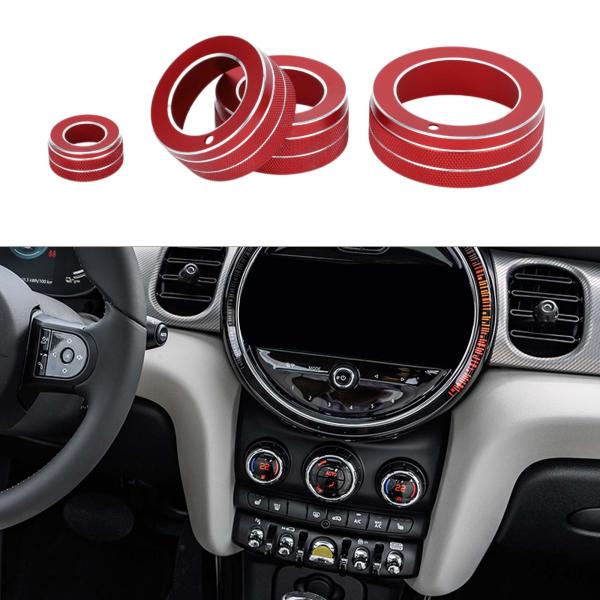 TUCKBOLD ミニクーパーに対応2014-2022用ACエアコンメディアボリュームコントロールス...