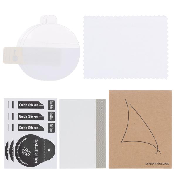 uxcell 3枚のウォッチガラス画面保護フィルム 38mm HD 高精細 アンチスクラッチ 防水 ...