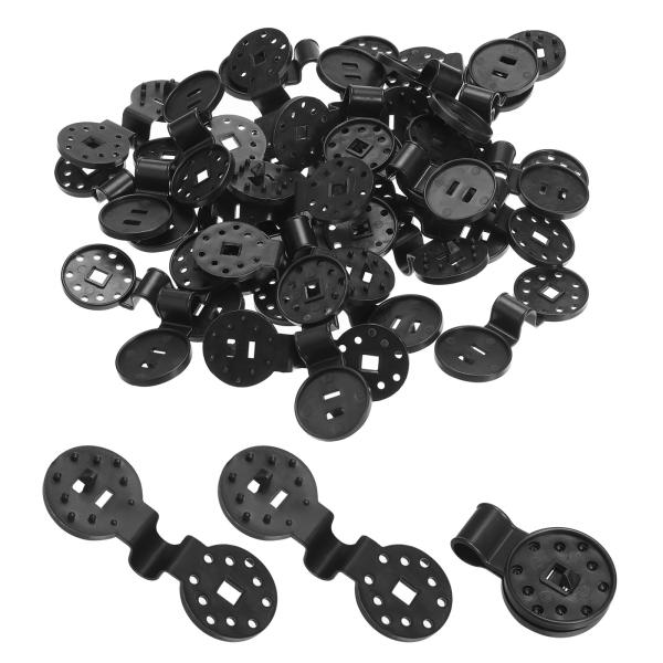 PATIKIL 80個 シェードクロスクリップ 耐久性 プラスチック ロックグリ ップ サンシェード...