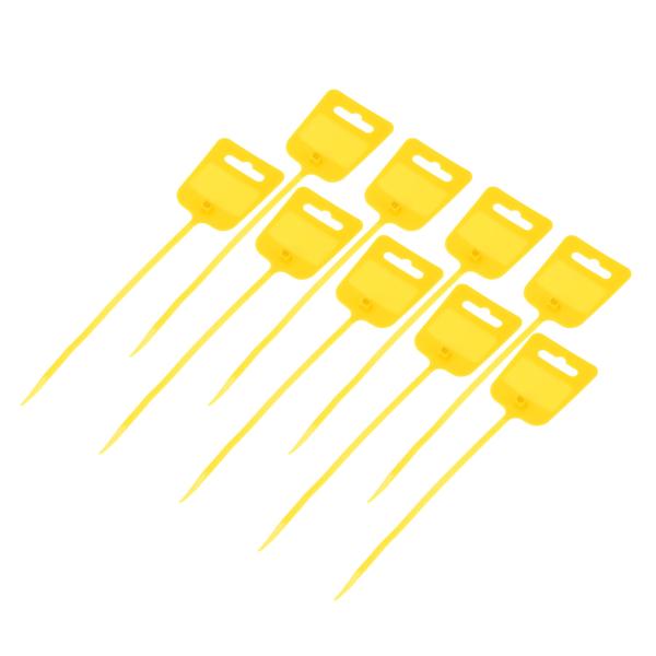 uxcell マーカーケーブル結束バンド 250 mm セルフロックラベルジップタイラップ ワイヤー...