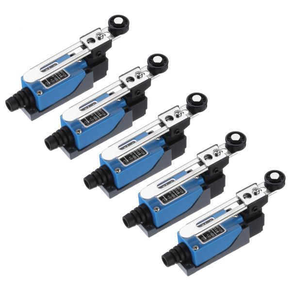 uxcell 5個mE8108 1NO+1NC マイクロリミットスイッチ 5A/0.4A 250VA...