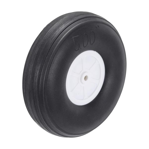 uxcell RC飛行機の車輪5" OD RC飛行機 航空機PUスポンジホイール タイヤテールホイー...