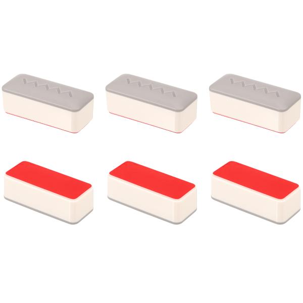 uxcell 便座バンパーキット ビデバンパーパッド ゴム スクエアシート スペーサー交換用 強力粘...