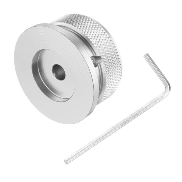 uxcell アルミポテンショメーターノブ1/4"x1.5" ユニバーサルトップハットノブボリューム...