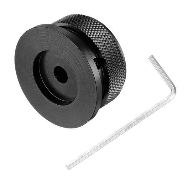 uxcell アルミポテンショメーターノブ1/4"x1.5" ユニバーサルトップハットノブボリューム...