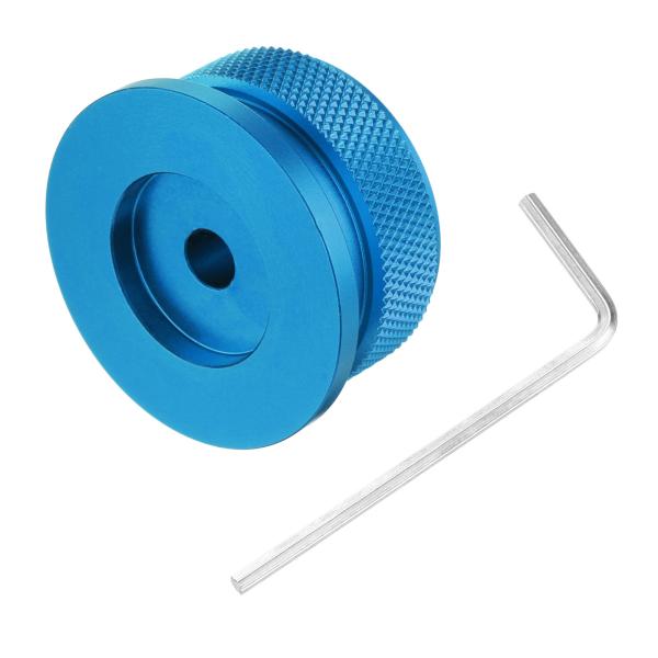 uxcell アルミポテンショメーターノブ1/4"x1.5" ユニバーサルトップハットノブボリューム...