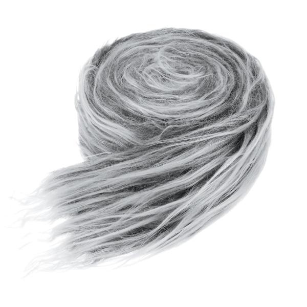M METERXITY プレカットされたフェイクファーファブリックストリップ DIYクラフト用 59...