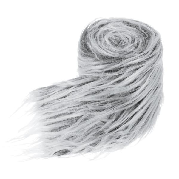 M METERXITY プレカットされたフェイクファーファブリックストリップ DIYクラフト用 59...