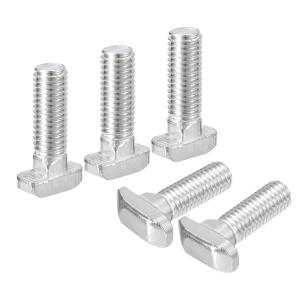 uxcell 30個 Tスロットボルト M8 x 30mm 槌ヘッドボルト Tスクリュー 4040シリーズTスロットアルミニウム押出プロファイル用 炭