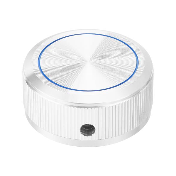 uxcell アルミポテンショメーターノブ1/4"x1.5" ラウンドシャフト直管ボリュームトーンコ...