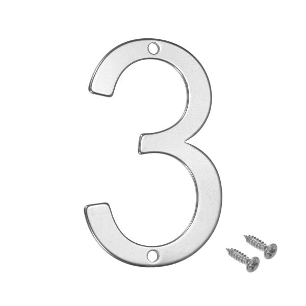 M METERXITY 1パック ハウスナンバー 2" 304ステンレススチールメールボックスナンバ...