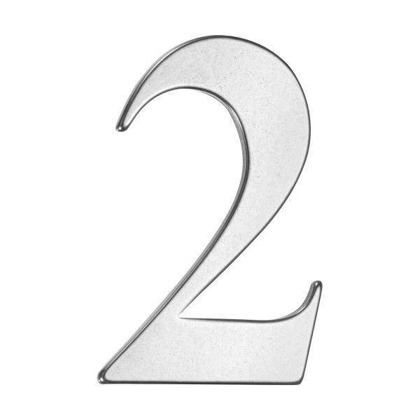 M METERXITY 1パック 自己粘着式ハウスナンバー 4"304ステンレススチールメールボック...