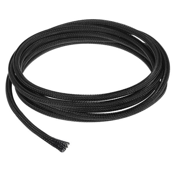 uxcell 10フィート-1/4"の伸縮性ブレードケーブルスリービング PETスプリットスリービン...