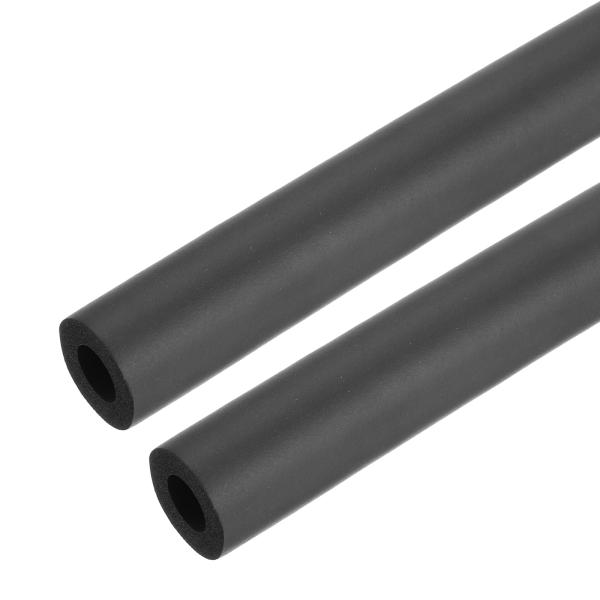 uxcell 2個3.3ftパイプ断熱チューブ13mmID 22.5mmODフォームチュービング ハ...