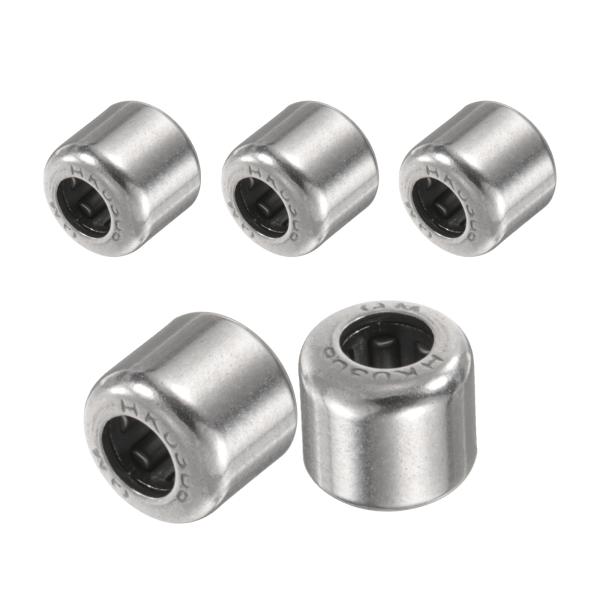 uxcell 5個H K0306ニードルローラーベアリングワンウェイベアリング3.5x6.5x6mm...