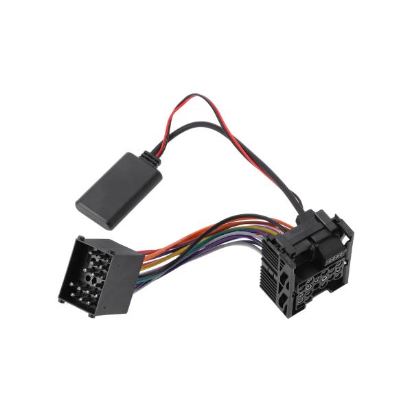 Hihaha BMWに対応 E46 3シリーズ用ステレオラジオハーネス ブルーtooth AUXアダ...