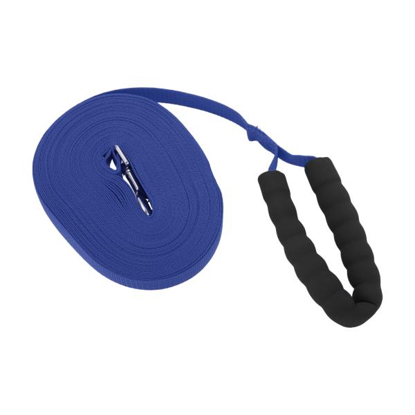 CAPASTEC トレーニング用犬リード、49.2ft長の子犬用リード、小中型犬用フォームハンドル、...