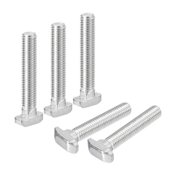 uxcell 30個のTスロットボルト M8 x 50mm 槌ヘッドボルト Tスクリュードロップイン...