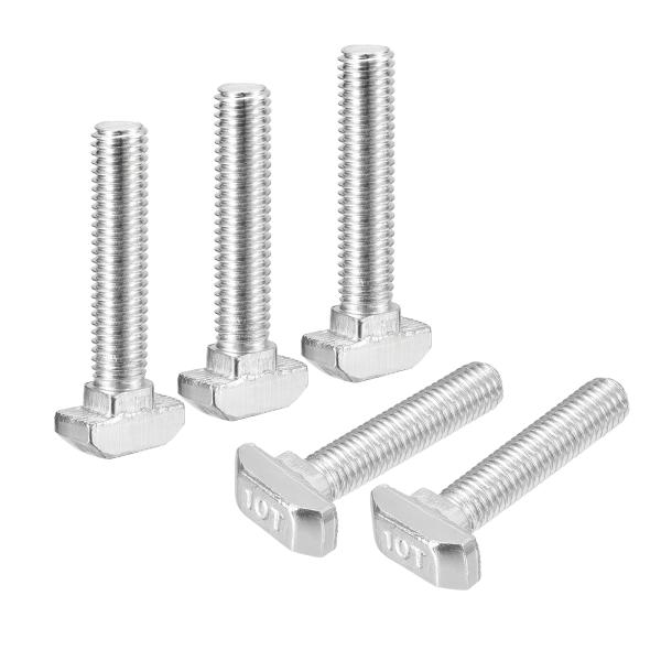 uxcell 30個のTスロットボルト M8 x 40mm 槌ヘッドボルト Tスクリュー 4545シ...