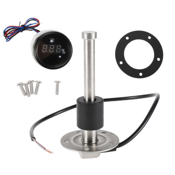 A ABSOPRO 130mm燃料送信ユニットおよびゲージキット5.1インチ ボート 車 トラック ...
