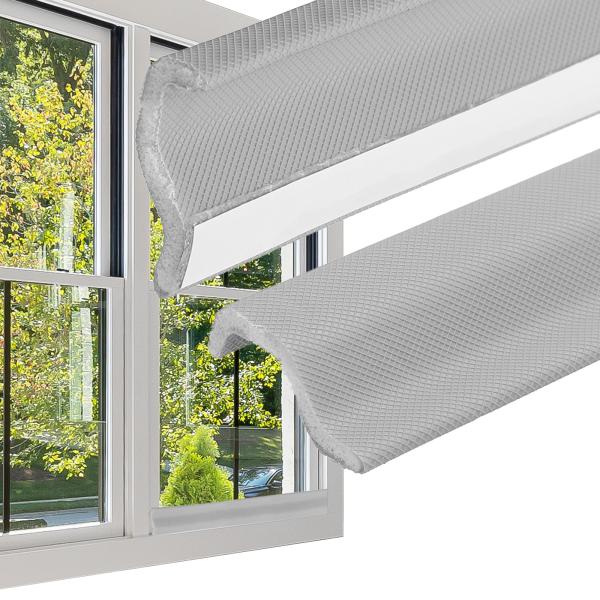 PATIKIL 16フィート ケルフ気象ストリッピングドアシール 自己粘着性PUV字型防音ドア断熱ス...