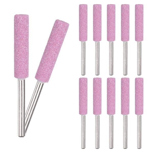 M METERXITY 12パック7/32"チタンメッキダイヤモンドチェーンソーシャープナー 高硬度...