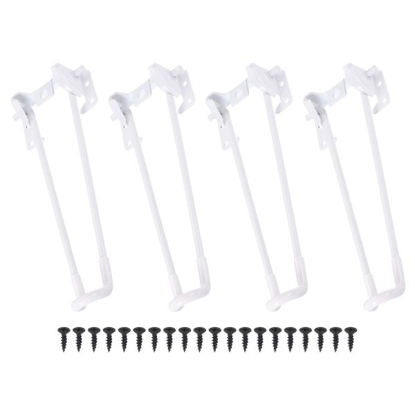 uxcell 折りたたみテーブル脚 4本27cm（10.6&quot;）メタル折りたたみテーブル脚 DIYプロ...