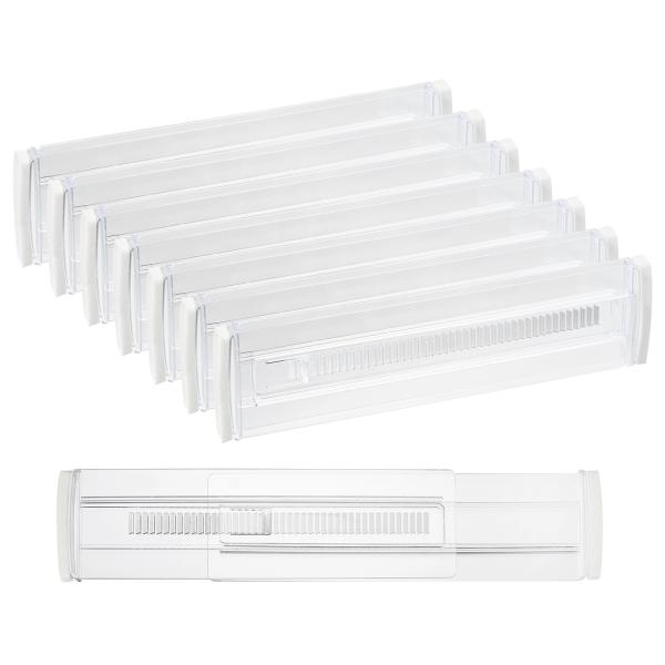 PATIKIL 11.2"〜20"の拡張可能な引き出しディバイダー 3.1"の高さ調節可能な引き出し...