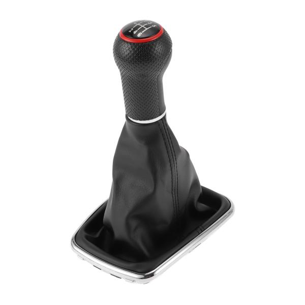 TUCKBOLD VWに対応ボーラ用6速マニュアルギアシフトノブカバー付きNo.1J0711113E...