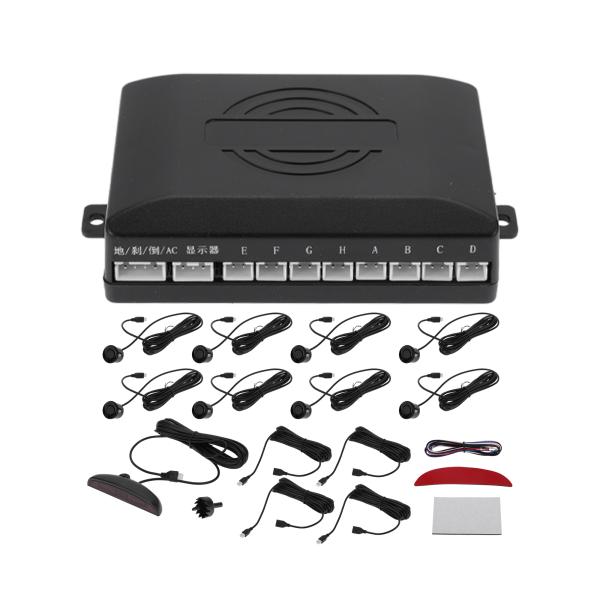 Motoforti ユニバーサルカーオート車両リバースバックアップレーダーシステムリバースパーキング...