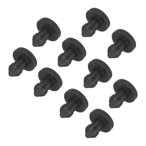 uxcell 穴埋めキャップ シリコーンスナップインロッキングホールプラグ ラバーパネルシールカバー...