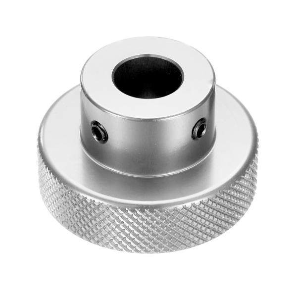 uxcell アルマイト処理されたアルミニウム合金ハンドホイール 12mmボア 40mm OD ニュ...