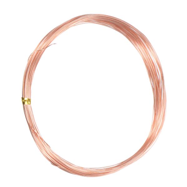 M METERXITY 99.9%ソフト銅線 26ゲージ49FT純銅線 DIYクラフト/宝石作り/ガ...