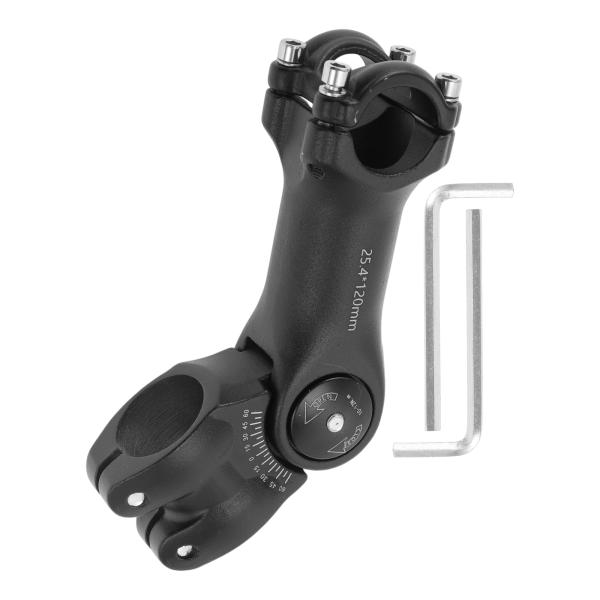 BULLSPANN 自転車 ステム 25.4 mm 28.6 mm ハンドルステム 角度調整可能  ...