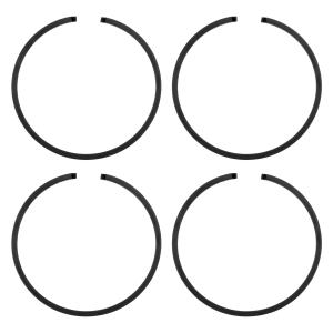 M METERXITY 4 パック ピストン リング セット 34mm x 1.5mm 標準ピストン リング ピストン リング 電動ソー交換用 チェー