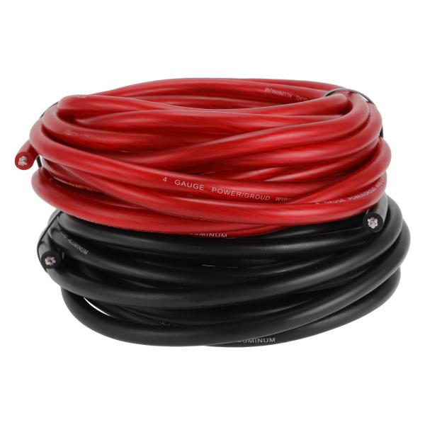 Motoforti ユニバーサルグラウンドワイヤーパワーワイヤー25FT完全絶縁＆ソフトタッチジャケ...