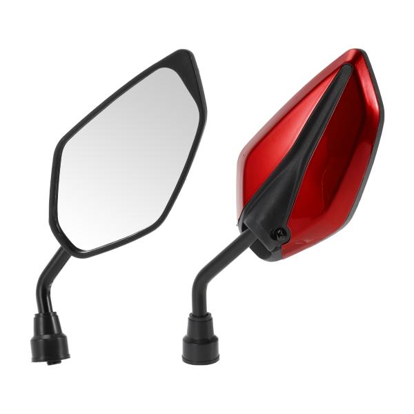 HOPESPANNER ユニバーサルオートバイリアビューミラー調整可能なバーエンドサイドミラーマウン...