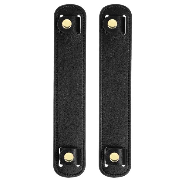 uxcell 2個8.98x1.69インチ レザーショルダーストラップパッド トートバッグ バックパ...