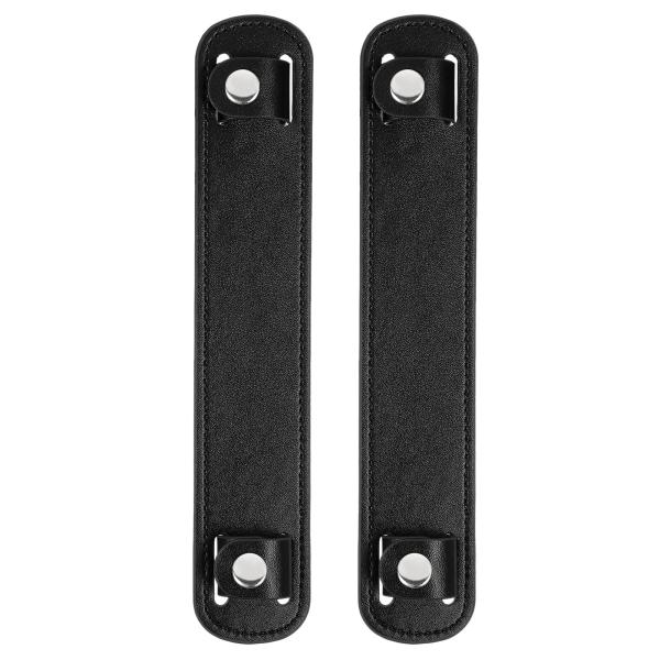 uxcell 2個8.98x1.65インチ レザーショルダーストラップパッド トートバッグ バックパ...